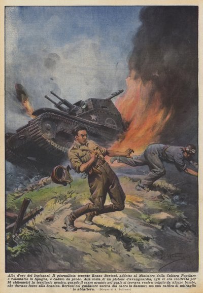 Álbum de oro de los legionarios de Achille Beltrame